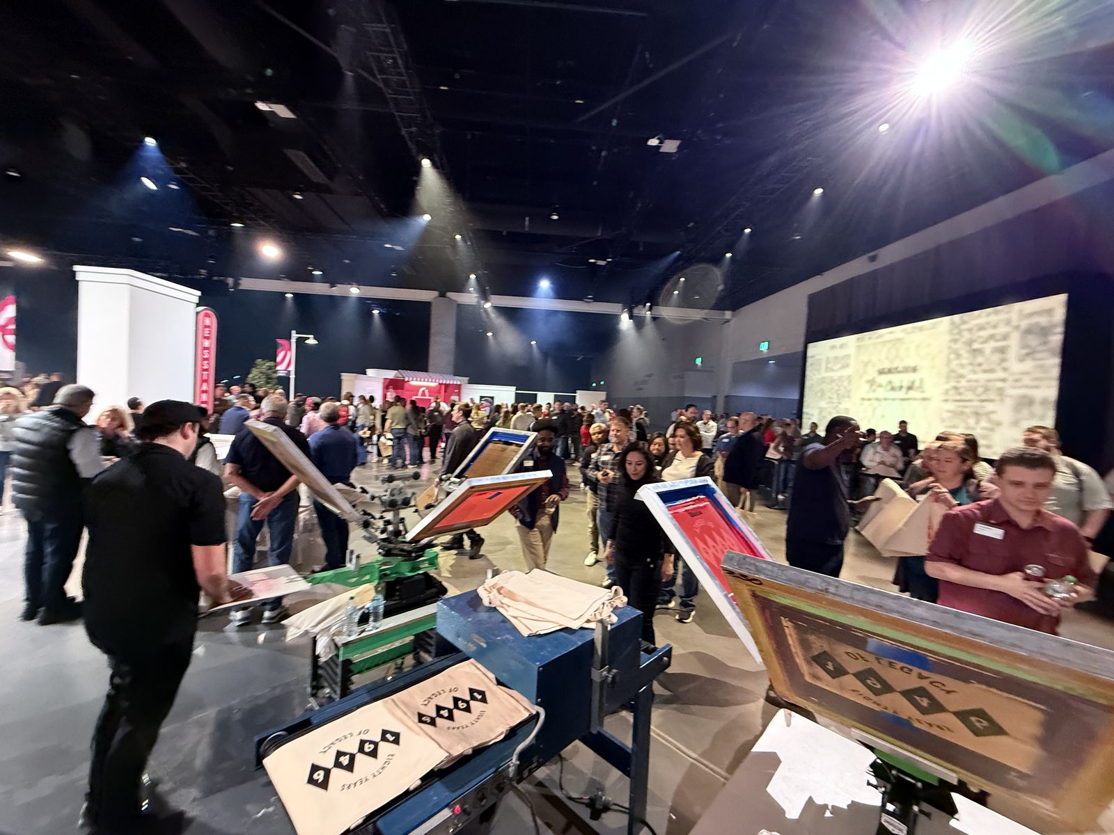 Live event printing at a Fort Worth corporate events & conferences event