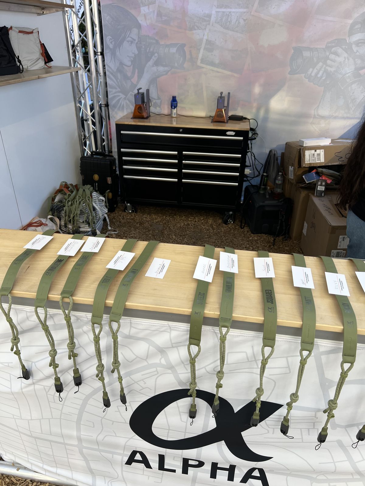 Live event printing at a Fort Worth brand activations & pop-ups event